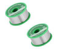 Lot de 2 résistances à souder 1,0 mm, sans plomb avec noyau de colophane, 20 g, convient pour la réparation de composants de soudage électroniques et électriques et pour le bricolage
