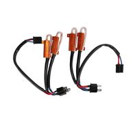 Lot de 2 résistances LED H4 50 W, 8 LED, sans erreur, pour décodage et dépannage