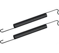 Lot de 2 ressorts de porte de rechange pour lave-vaisselle Kenmore Chef pour Amana - Compatible avec Wpw10337934 Ap6019831 - Acier robuste - Finition noire