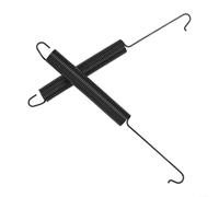 Lot de 2 ressorts de porte pour lave-vaisselle 154430601 avec câble - Pour ressorts métalliques robustes pour réparation - Compatible avec Bosch pour siemens pour neff - Pièce de rechange durable pour