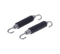 Lot de 2 ressorts de pot d’échappement pour moto - 85 mm - En acier inoxydable - Pour scooter
