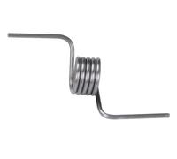 Lot de 2 ressorts de torsion for porte de réfrigérateur, 1,2 x 10 mm, 4 tours, accessoires, charnière inférieure fixe(1.3 * 10 * 40mm 5 Laps)