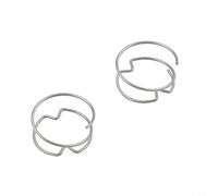 Lot de 2 ressorts enclumes pour visseuse à percussion 2953-20 18 V 6,35 mm hexagonal pour visseuse à percussion 40-50-9215 partie métallique conçue pour maintenir une bonne fonction de mécanisme de