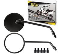 Lot de 2 rétroviseurs compatibles avec Piaggio Liberty 50, 125, I-Get, Liberty250 (V50)