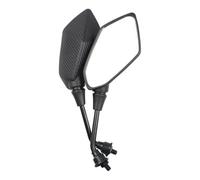 Lot de 2 rétroviseurs convexes for moto, scooter, vélo électrique, 8 mm, 10 mm, fibre de carbone ，Rétroviseurs Moto