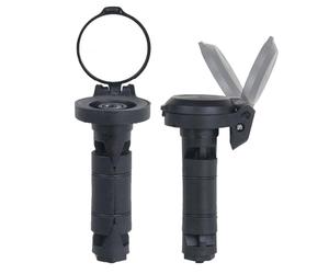 Lot de 2 rétroviseurs convexes grand angle avec couvercle de protection pour la sécurité des vélos de montagne