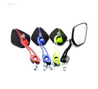 Lot de 2 rétroviseurs de guidon de moto, 8/10 mm, en alliage d'aluminium, coque en plastique dur ，Rétroviseurs Moto