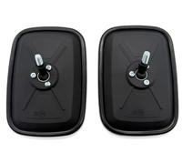 Lot de 2 rétroviseurs extérieurs 170 x 120 mm M8 Pour tracteur remorque camion