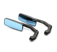 Lot De 2 Rétroviseurs Latéraux Convexes Rotatifs Réglables De 8 À 10 Mm Pour Moto Pour Suzuki(1Pair Black)