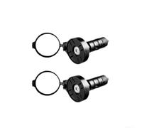 Lot de 2 rétroviseurs pour vélos avec capacité de rotation à 360 degrés et mécanisme de fixation à vis sécurisé