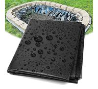 Lot de 2 revêtements de bassin flexibles étanches de 0,12 mm d'épaisseur - Idéal pour les étangs à poissons, les jardins aquatiques, les paysages - Résistant aux UV - Facile à installer - Couverture