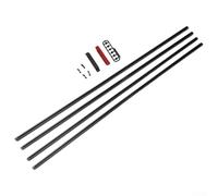 Lot de 2 rideaux à battants de confidentialité 50 x 39 cm Beige avec visières simples et sangles compatibles avec voiture, camionnette, pour intérieur de SUV, protection UV