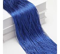 Lot de 2 rideaux à fils - 100 x 200 cm - Rideau de porte - Séparateur de pièce - Protection contre les mouches ou décoration - Peut être raccourci - Lavable - Rideau décoratif pour fête, mariage -