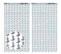 Lot de 2 Rideaux à Franges en Aluminium de Guirlande Métallique, 2 x 1 m Décorations de Fête d'anniversaire de Cowgirl pour Cowboy Dernier Rodéo Enterrement de Vie de Jeune Fille