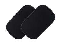 Lot De 2 Rideaux De Protection UV pour Voiture, Pare-Soleil pour Bébé Latéral en Maille, Film D'été Protection UV Couverture Pare Brise Flexible(Le Noir)