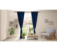 Lot de 2 rideaux en velours 140x270 cm - Albas