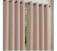 Lot de 2 Rideaux obscurcissants 135 x 240 cm Rose poudré