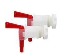 Lot de 2 robinets en plastique pour bouteille de vin et bière