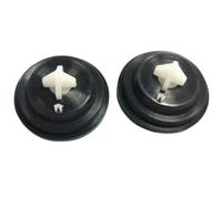 Lot de 2 rondelles à membrane de valve flotteur - Rondelles de rechange en caoutchouc - Rondelle de membrane de rechange - Compatible avec toutes les valves d'entrée Siamp