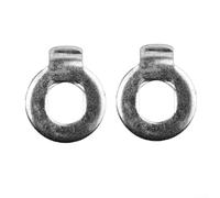 Lot de 2 rondelles anti-rotation M12/M14 pour moteur de moyeu de vélo électrique, acier de qualité supérieure, longue durée de vie (M12)