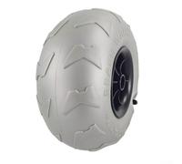 Lot de 2 roues de ballons de 20,3 cm pour chariot de plage, chariot de plage, chariot de canoë, déambulateur, chariot de jardin, fauteuil roulant, chariot de sable