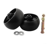 Lot de 2 roues de pont de 12,7 cm compatibles avec Cub pour Cadet 13AK11CK712 MTD Rover Mowers 734-04155 Pièces de rechange pour ponts de 106,7 cm, 127 cm, 137,2 cm