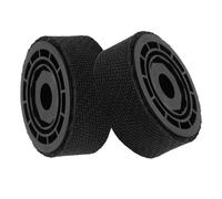 Lot de 2 roues de rechange antidérapantes pour iRobot Braava Jet M6 (6110) (6012) (6112) (6113) Ultimate Robot Mop Accessoires, assemblage facile