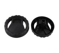 Lot de 2 roues de rechange compatibles pour nettoyeur haute pression Karcher 5.515-298.0 K2 K3, roulettes haute durabilité avec fonctionnement silencieux, facile à installer