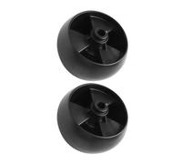 Lot de 2 roues de rechange pour tondeuses à gazon Troy-Bilt - Compatible avec LTX1040, LT1042, LT1045, GT2544, 734-0973, 734-04155