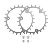 Lot de 2 roues de traction avec 18 vis pour tondeuse à gazon Hus-qvarna 420 320 430X 435X 440 450X