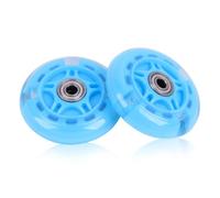 Lot de 2 roues de trottinette à LED Flash 80 mm, accessoires de micro scooter, roues arrière de rechange pour Maxi Micro Scooters, bleu, pour garçons et filles
