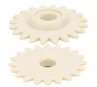 Lot de 2 roues dentées pour machine à tricoter KH868, H821, KH831, KH851, KH910, KH970, pièces de rechange essentielles, durables et résistantes à l'usure, pour machine à tricoter