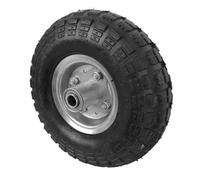 Linxor - Lot de 2 Roues gonflables pour Chariot 25 x 7.5 cm - Axe 16 mm