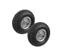 Linxor - Lot de 2 Roues gonflables pour Chariot 4.10/3.50-4 - Alésage 20 mm