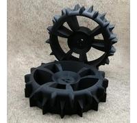 Lot de 2 Roues Motrices de Remplacement pour Robot Tondeuse Bosch Indego XS 300 350 400 500 700 S+ M+