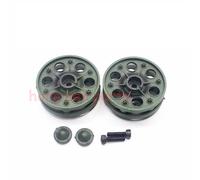 Lot de 2 roues motrices en plastique pour HL Henglong 3909/3909-1 1/16 RC Tank Russia T-34/85