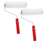 Lot de 2 rouleaux à pointes avec dents de 15 mm pour sol auto-nivelant (22,9 cm, dents 1,9 cm)