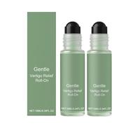 Lot de 2 rouleaux anti-couches, roll-on naturel contre les vertiges et les nausées, rouleau d'aromathérapie compact avec huiles essentielles, 10 ml, pour les déplacements