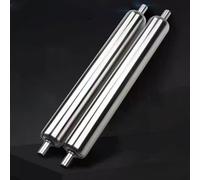 Lot de 2 rouleaux coulissants industriels,5 cm diamètre et,1, for convoyeurs menuiserie, longueur 900 mm(Dia 50mm(2"),L 900 mm (35.4"))