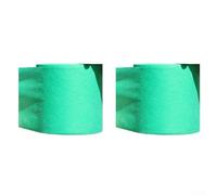 Lot de 2 rouleaux de bandage pour arbre extérieur pour protéger contre le gel, la réflexion du soleil et la prévention des interactions avec les animaux - 10 cm x 50 m - Vert