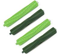 Lot de 2 rouleaux de brosse pour iRobot, brosses de rechange pour iRobot E série E5 E6 i série i7 i7+ i7 Plus i3 i3+ Robotique 4 brosses en caoutchouc