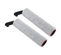 Lot de 2 rouleaux de brosse principale pour aspirateur MOVA K20 PRO K30 K30 MIX - Construction en fibre de plastique durable - Puissance d'aspiration améliorée - Technologie de capture des débris