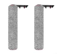 Lot de 2 rouleaux de brosse principale pour Dreame H15 pour Pro Heat et H40 Ultra - Compatible avec le bois dur pour le carrelage, les sols stratifiés, les sols en marbre - Rouleau de nettoyage