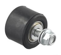 Lot de 2 rouleaux de chaîne pour moto de 8 mm de diamètre - Compatible avec YFM350 YFM 350 Bras oscillant supérieur inférieur compatible avec YFZ 350 - Comprend vis, boulons, joints