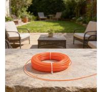 Lot de 2 rouleaux de fil de débroussailleuse en nylon pour tâches d'entretien de routine 1,6 mm et 2 mm de diamètre 30 m par rouleau pour une utilisation flexible (2 mm vert)