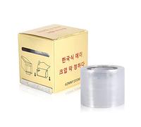 Lot de 2 rouleaux de film étirable jetable en plastique transparent pour tatouage, sourcils et lèvres