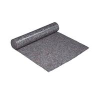 Lot de 2 rouleaux de non-tissé de recouvrement, 1 m x 25 m = 25 m², antidérapant, imperméable, 220 g/m², peinture, déménagement, gris