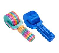 Lot de 2 rouleaux de peinture diamant DIY (couleur bonbon bleu)