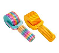 Lot de 2 rouleaux de peinture diamant DIY (couleur bonbon dorée)