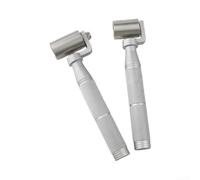 Lot de 2 rouleaux de pression pour papier peint, joint en acier inoxydable avec roulements, libération d'air pour une adhérence sans couture, poignée ergonomique pour installation de tissu non tissé